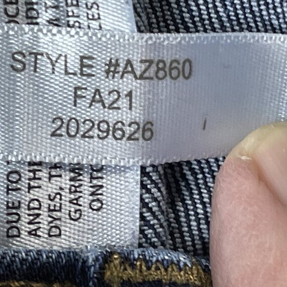 J Crew Jeans Mens Sz 32 Blue Flex Stretch Mid Rise Skinny Leg Dark Wash 31x29 - Picture 14 of 14